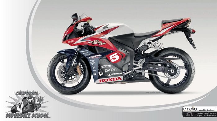 Η Honda ανέλαβε να εξοπλίσει με μοτοσικλέτες αλλά και scooter το ελληνικό παράρτημα του California Superbike School.